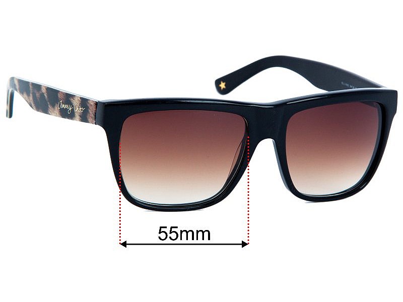 Jimmy Choo Alex/N/S 55mm Replacement Lenses